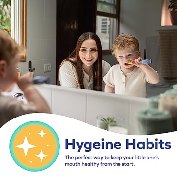 Toddler-Friendly Toothbrush and Natural Toothpaste Set