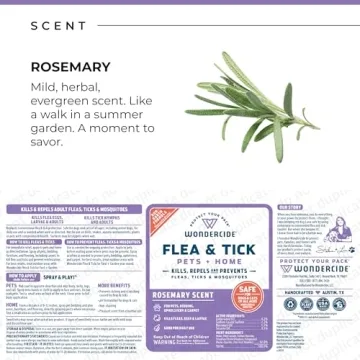 Natural Flea and Tick Spray for Pets and Home - Wondercide