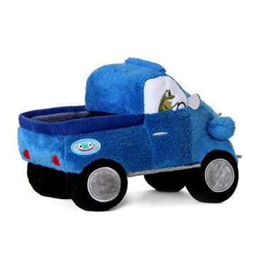 YOTTOY Little Blue Truck Soft Stuffed Plush Toy – Perfect for Infants