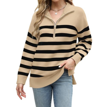 Stylish WIHOLL Tunic Sweater - Oversized Fall Pullover