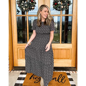 Elegant PRETTYGARDEN Summer Floral Maxi Dress for Women