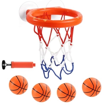 Exciting Bath Basketball Hoop Set for Kids Ages 4-8