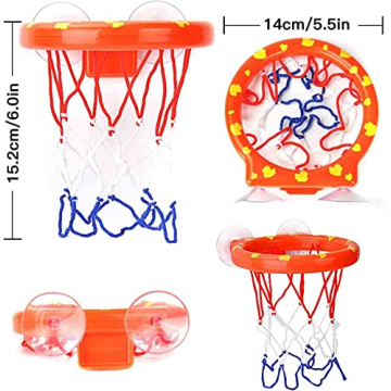 Exciting Bath Basketball Hoop Set for Kids Ages 4-8