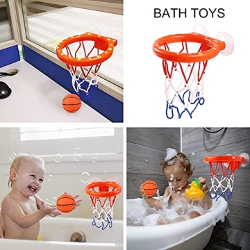 Exciting Bath Basketball Hoop Set for Kids Ages 4-8