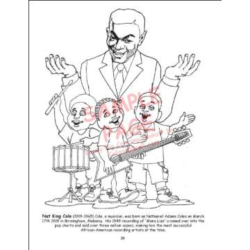 African American Leaders Coloring Book (8.5x11)
