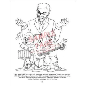 African American Leaders Coloring Book (8.5x11)