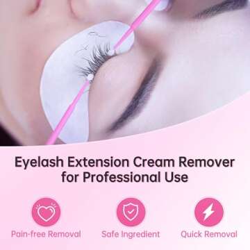 Beauty7 Eyelash Adhesive Remover Cream - Fast & Safe