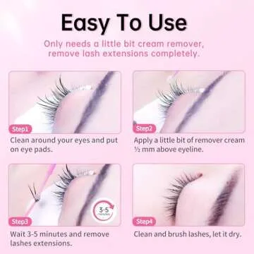 Beauty7 Eyelash Adhesive Remover Cream - Fast & Safe