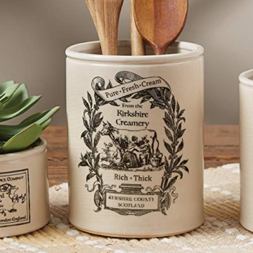 Park Designs Ironstone Creamery Crock Ideal for Home Decor
