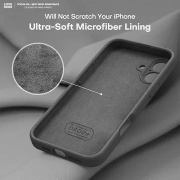 LOVE 3000 iPhone 16 Shockproof Silicone Case