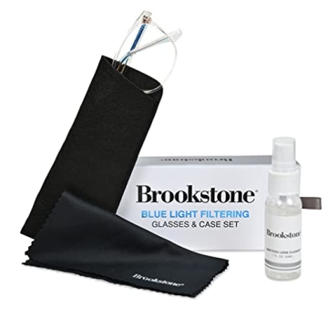 Brookstone Blue Light Glasses for Eye Protection and Style