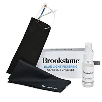 Brookstone Blue Light Glasses for Eye Protection and Style