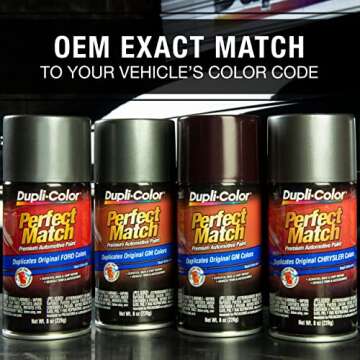Dupli-Color BGM0509 Dark Cherry Metallic General Motors Exact-Match Automotive Paint - 8 oz. Aerosol