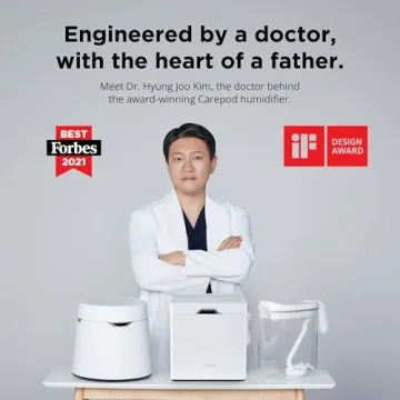 Carepod One 31S Quiet Stainless Steel Ultrasonic Humidifier