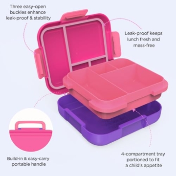 Classic 4.8 Cups Bento Box - Large, Leak-Proof, Durable