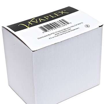 Vivaplex, 4, Clear, 8.5 oz (250 ml), Oval, Plastic Foaming Soap Dispensers, with White Pumps