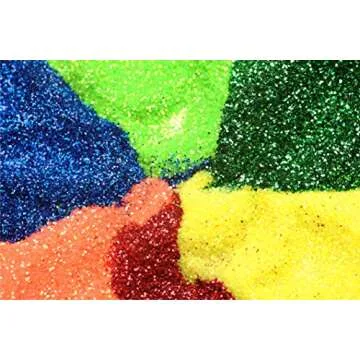 Charcoal Holographic Glitter for Arts Crafts 100g