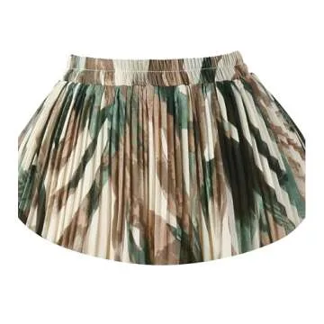 Kingfancy Women's Pleated Skirt - Stylish Chiffon Midi Skirt