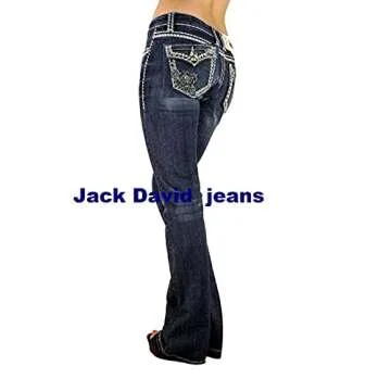SEXY COUTURE Ripped Bootcut Jeans for Stylish Comfort