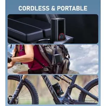 Portable Tire Inflator Air Compressor 150PSI Fast Pump