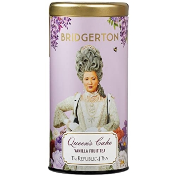 The Republic of Tea - Bridgerton Queen's Cake Vanilla Fruit Tea - An Exquisite Experience in Every S...