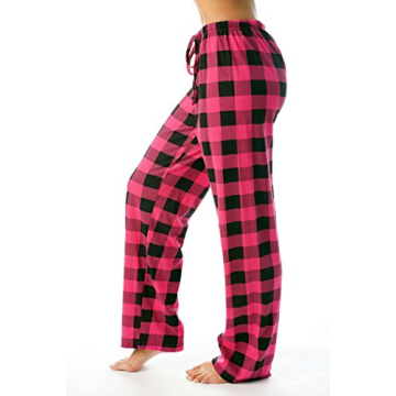 Just Love Women Buffalo Plaid Pajama Pants - Cozy Cotton Sleepwear