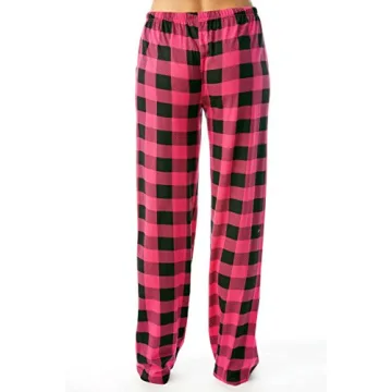 Just Love Women Buffalo Plaid Pajama Pants for Comfort
