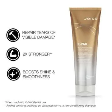 Joico K-PAK Daily Shampoo and Conditioner Set to Repair Damage, 10.1-Ounce