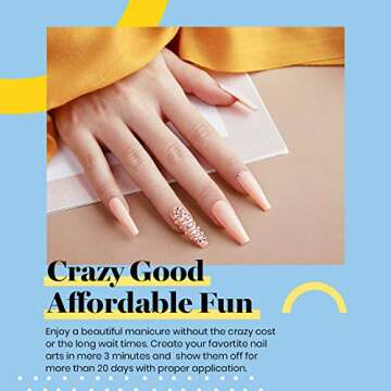 Beetles Nude Gel Nail Polish Kit with UV LED Light and Base Gel Top Coat Starter Kit, Soak Off Popular Nude Gel Polish Set with Nail Lamp Nail File for DIY Home Manicure Gift for women