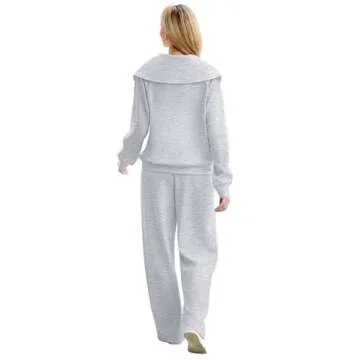 XIEERDUO Women's Fall Winter Lounge Set 2 Piece Outfit