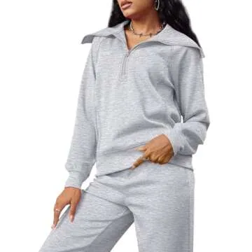 XIEERDUO Women's Fall Winter Lounge Set 2 Piece Outfit