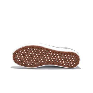 Vans Unisex-Adult Old Skool V ComfyCush Safe Space Skate Shoes, Drizzle/True White, 9.5 Women/8 Men