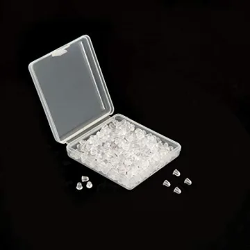 Silicone Earring Backs for Secure and Comfortable Fit