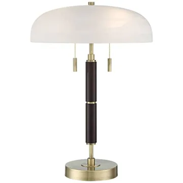 Possini Wyndham Desk Lamp with Dual USB Ports