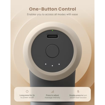 RENPHO Mini Thermal Massage Gun - Compact & Effective