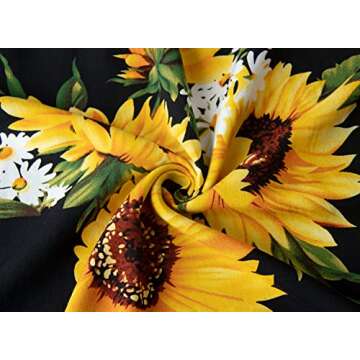 ONEYIM Women's Dress Summer Floral Long Sleeve Off Shoulder Casual Mini Dresses