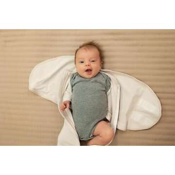 LullaBaby Double Dream Swaddle for Safe Sleep, 0-2 Months