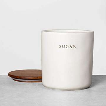 Hearth & Hand with Magnolia - Kitchen Canister Collection (BUNDLE: Sugar; Flour)