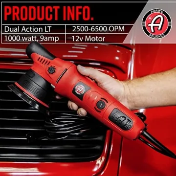 Adam's 9mm Dual Action Car Polisher for Perfect Detailing