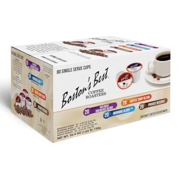 Boston's Best Assorted Variety Blends K-Cups - 80 Count, Perfect for Every Mood!