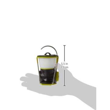 Goal Zero Lighthouse Mini Core Lantern, Small Solar-Powered and USB Lantern for Camping and Emergency Use