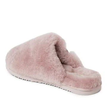 Fireside Shearling Scuff Slippers - Cozy Comfort For Home