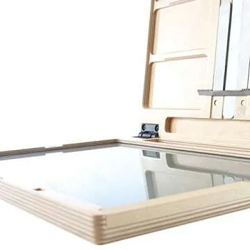 New Wave u.go Plein Air | Anywhere Grey Acrylic Paint Palette | 9 x 13.5 inches, Paint Palette, For ...