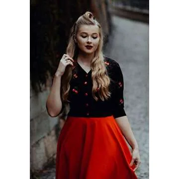 Belle Poque Vintage Women’s Cropped Cardigan - Chic Style