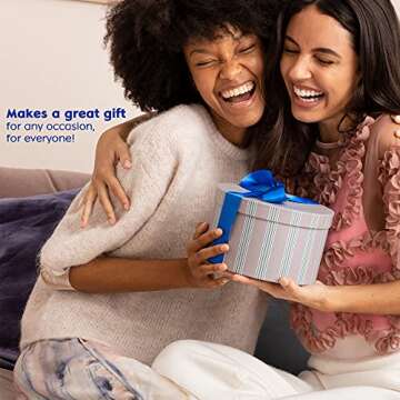 NIVEA Fresh Bloom Gift Box, NIVEA Lotion and NIVEA Body Souffle, Cherry Blossom and Jojoba Oil, 2 Piece Skin Care Gift Set