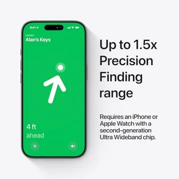 Apple AirTag 2nd Generation Tracker for All Your Essentials