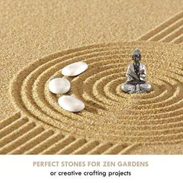 Galashield 5 lbs River Rocks for Indoor/Outdoor Décor