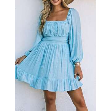 Elegant Off The Shoulder Dress for Women
