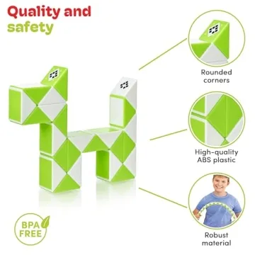 CUBIDI® Magic Snake Cube Fidget Toy for Kids