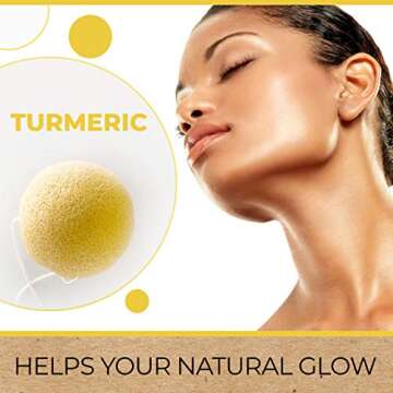 Eco-Friendly Konjac Sponges - Gentle Facial Cleanser Set